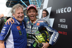 Valentino Rossi, Yamaha Factory Racing, et Jeremy Burgess