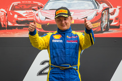 Podium: race winner Sergey Chukanov