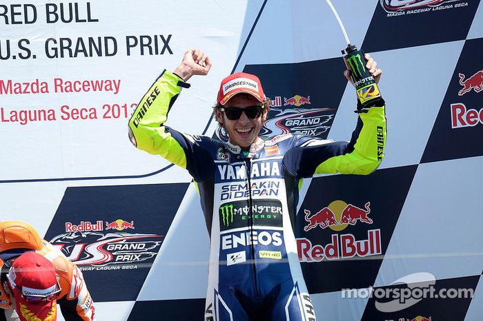 Tercer lugar Valentino Rossi, Yamaha Factory Racing
