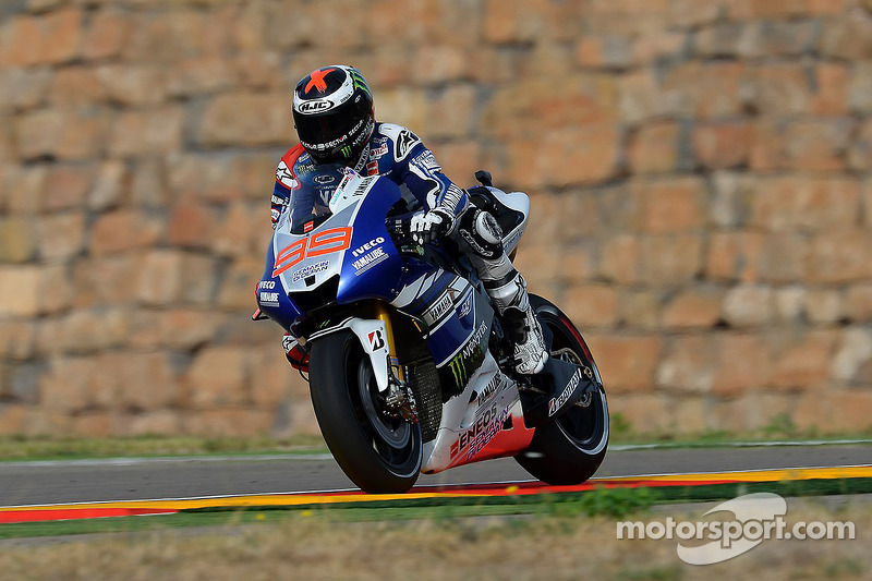 Jorge Lorenzo volvió a ser 2º en el GP de Aragón 2013