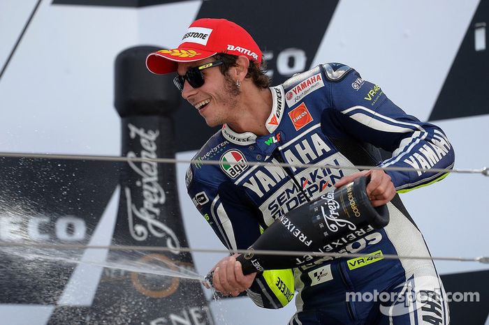 Valentino Rossi, Yamaha, en Aragón 2013