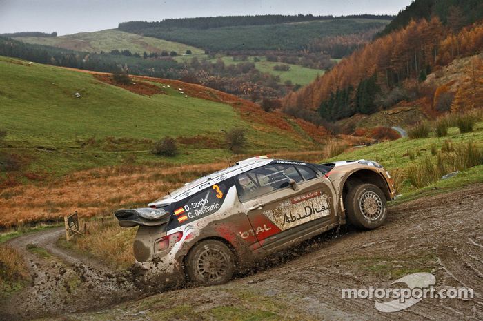 Daniel Sordo y Carlos del Barrio, Citroen DS3 WRC, Citroën Total Abu Dhabi World Rally Team