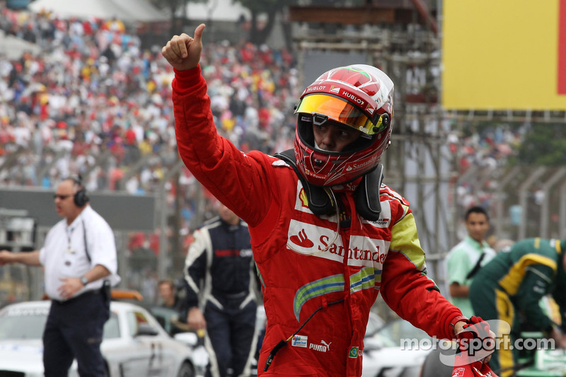 Felipe Massa, Ferrari in parc ferme
