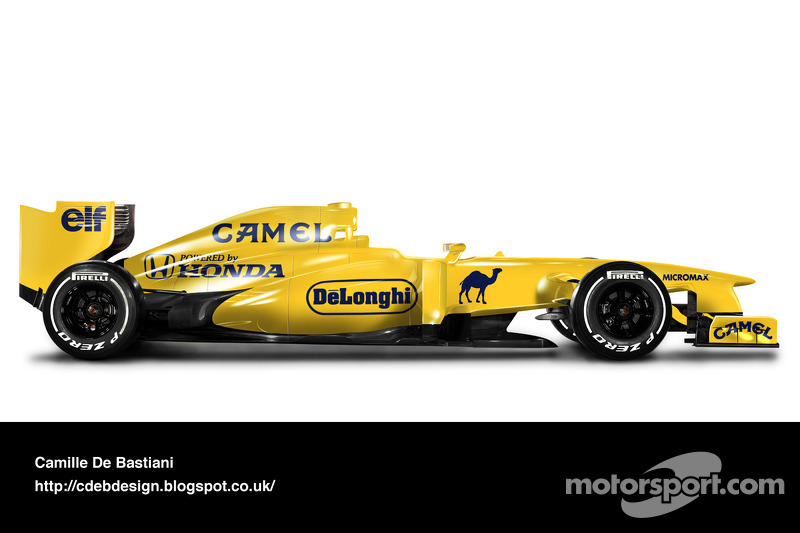 Auto Retro F1- Lotus 1987