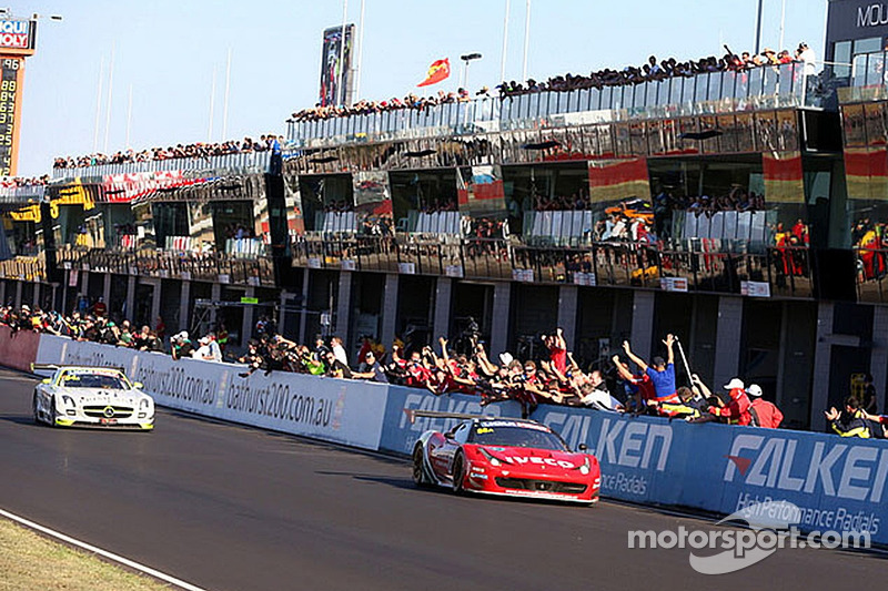 #88 Maranello Motorsport Ferrari F458 Italia GT3: Peter Edwards, John Bowe, Craig Lowndes, Mika Salo