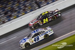 Jimmie Johnson and Jeff Gordon