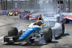 Simon Pagenaud, Schmidt Peterson Hamilton Motorsports Honda accidenté