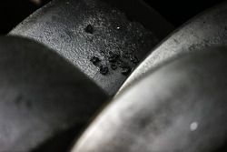 Neumáticos Pirelli desgastados