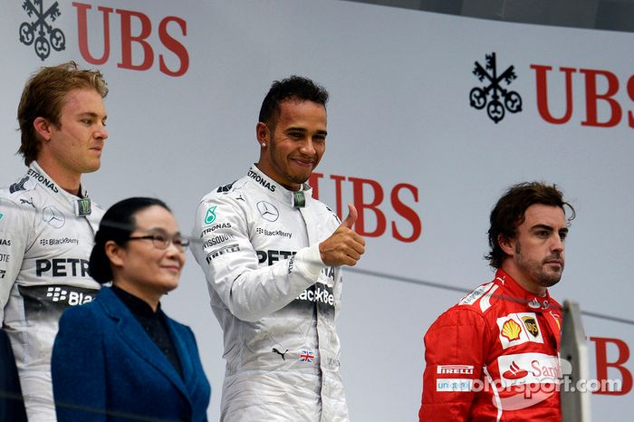 98- Fernando Alonso, 3º en el GP de China 2014 con Ferrari