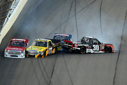Trouble for Timothy Peters, German Quiroga, Spencer Gallagher, Ron Hornaday Jr.