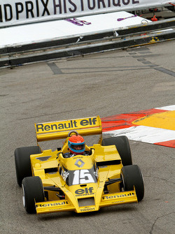 Jean-Pierre Jabouille met zijn Renault F1