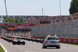 Départ de la course