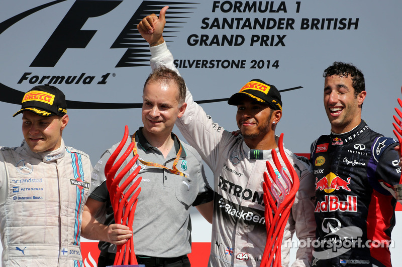 Valtteri Bottas, Williams F1 Team, Lewis Hamilton, Mercedes AMG F1 Team Daniel Ricciardo, Red Bull R