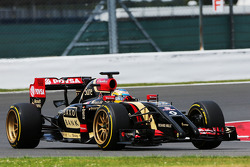 Charles Pic, Lotus F1 E22 avec les pneus Pirelli 18