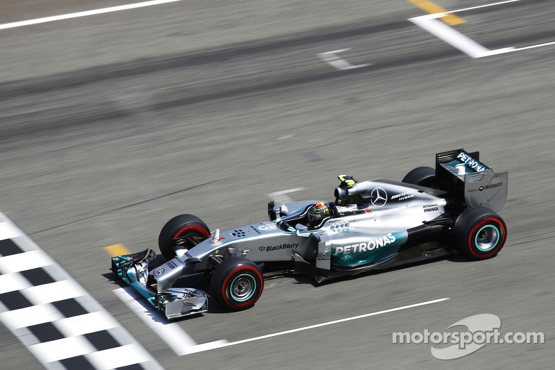 2014 - Hockenheim: Nico Rosberg, Mercedes F1 W05 Hybrid