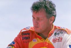 Race winner Ricky Rudd