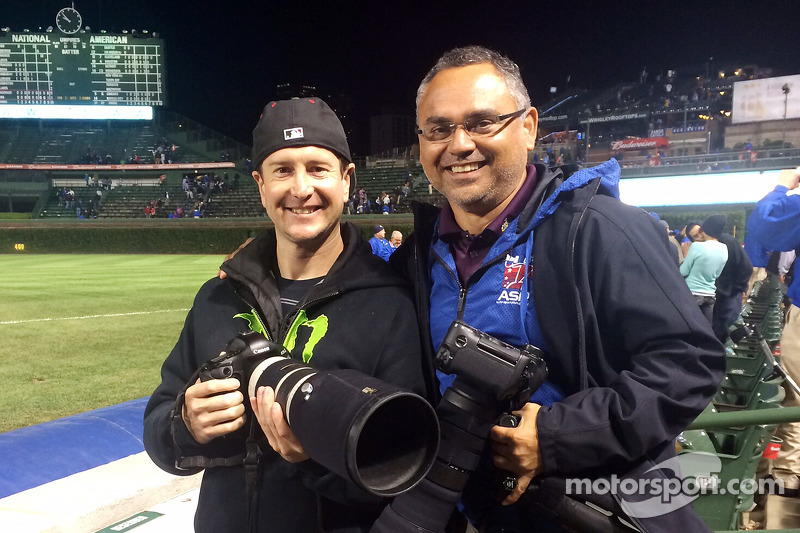 Kurt Busch and Action Sports Photography's Walter Arce