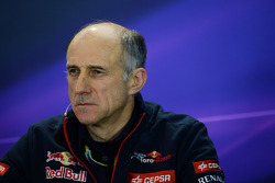 FIA-Presekonferenz: Franz Tost, Teamchef Scuderia Toro Rosso