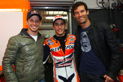 Casey Stoner, Marc Marquez en Mark Webber