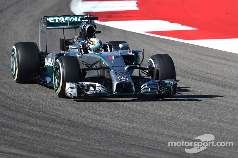 2014 - Austin: Lewis Hamilton, Mercedes F1 W05 Hybrid