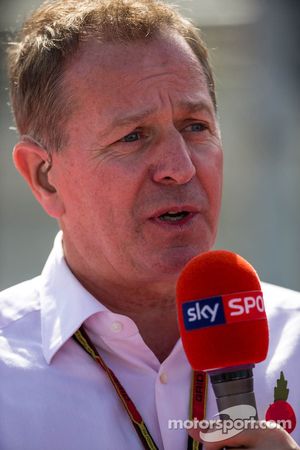 Martin Brundle, comentarista da Sky Sports