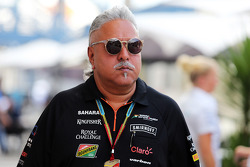 ГП Бразилии, Вторая пятничная тренировка. Виджей Малья, Force India