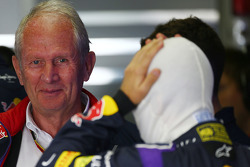 Helmut Marko et Sebastian Vettel