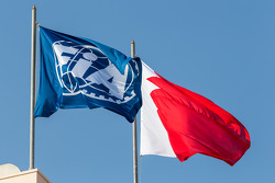 FIA flag waves in Bahrain