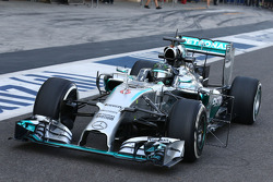 Nico Rosberg, Mercedes AMG F1 W05 sensor del auto