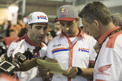 Paulo Goncalves e Helder Rodrigues