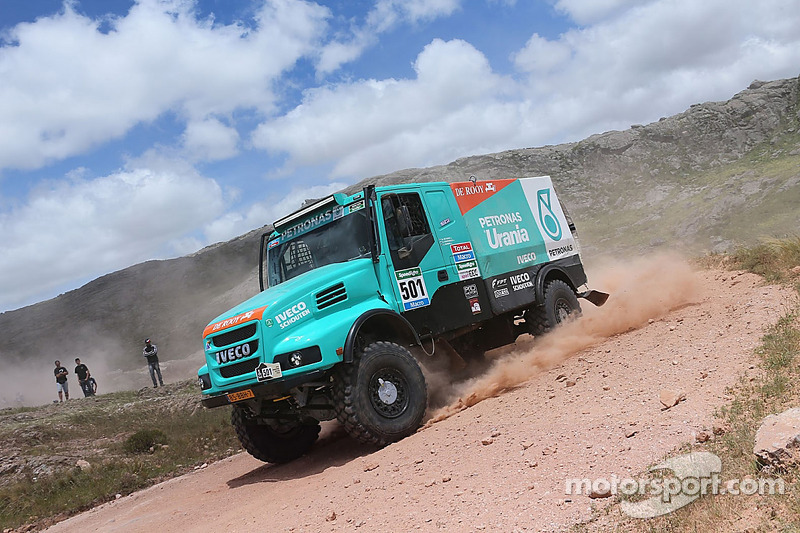 #501 Iveco: Gerard de Rooy, Jurgen Damen, Darek Rodewald