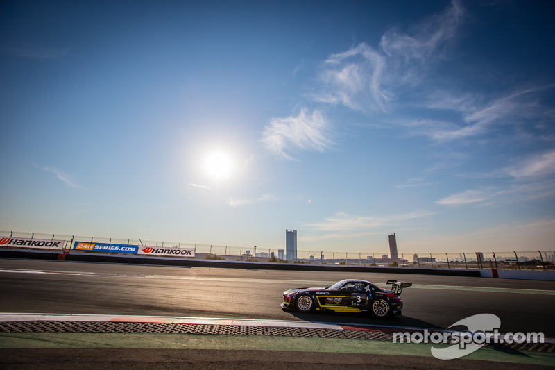 #3 Abu Dhabi Racing Black Falcon Mercedes SLS AMG GT3: Khaled Al Qubaisi, Jeroen Bleekemolen, Bernd Schneider, Andreas Simonsen