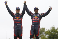Vainqueurs de la catégorie Auto - #301 Mini: Nasser Al-Attiyah, Mathieu Baumel