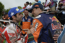 Paulo Goncalves y Ruben Faria