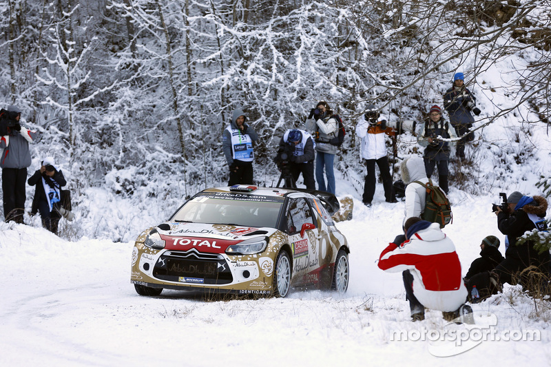 Sébastien Loeb ve Daniel Elena, Citroën DS3 WRC, Citroën Total Abu Dabi Dünya Ralli Takımı