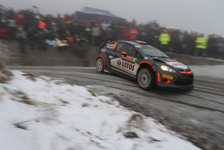 Robert Kubica y Maciek Szczepaniak, con el Ford Fiesta WRC