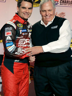 Jeff Gordon con Rick Hendrick