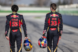 Max Verstappen et Carlos Sainz Jr, Scuderia Toro Rosso