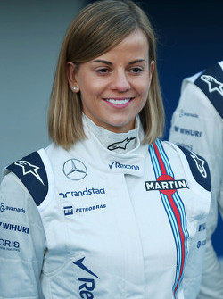 Сюзи Вольф. Запуск Williams FW37, презентация.