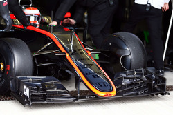 Alerón delantero del McLaren MP4-30 de Jenson Button