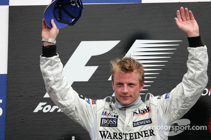 Kimi Raikkonen se subió al escalón más alto del podio en el GP de Canadá 2005