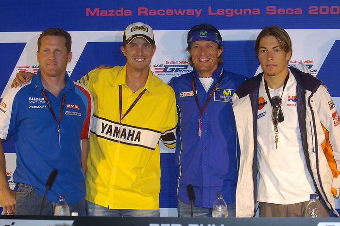 Conferencia de prensa: Kenny Roberts, Colin Edwards, Sete Gibernau y Nicky Hayden