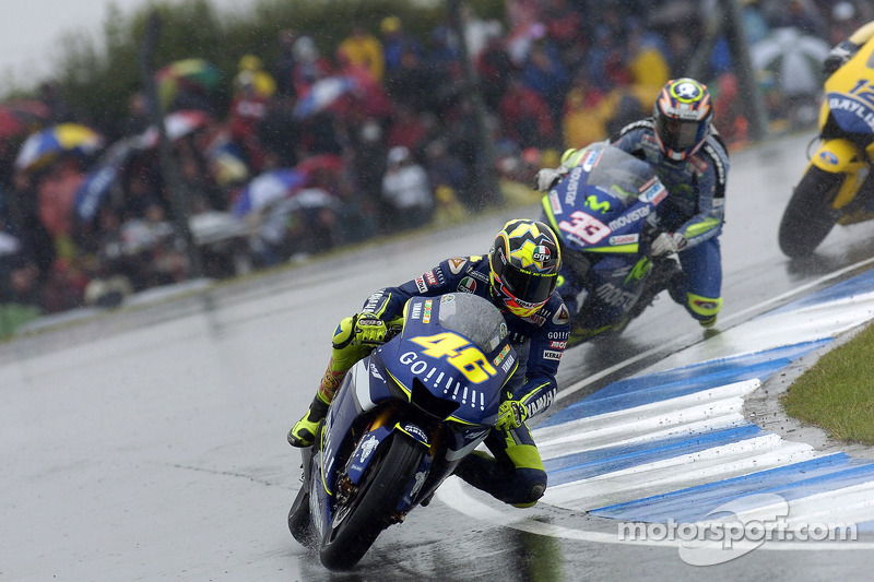 Marco Melandri se erige en su principal rival ese año