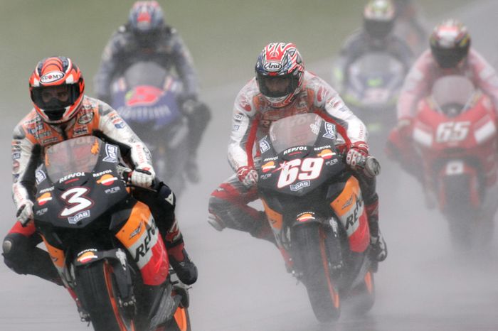 Max Biaggi y Nicky Hayden
