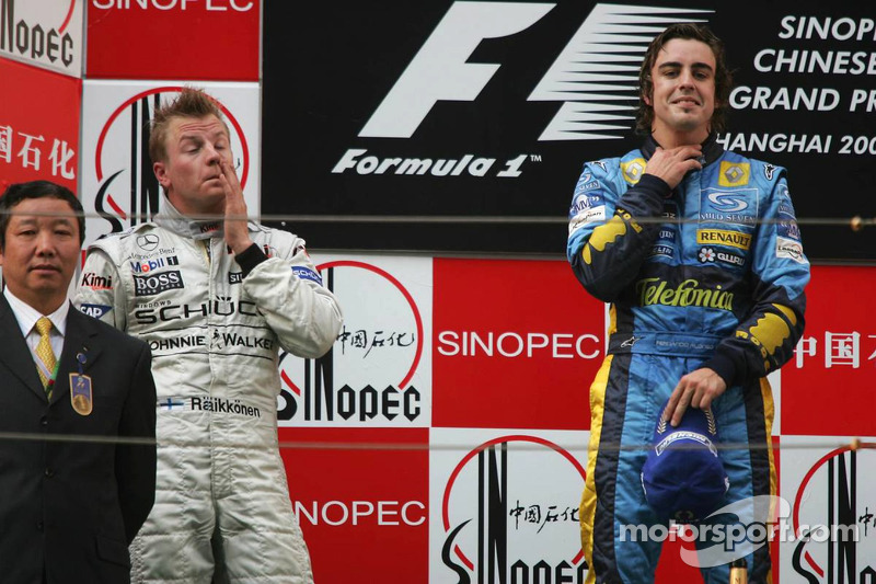 Grand Prix von China 2005 in Shanghai: Platz zwei
