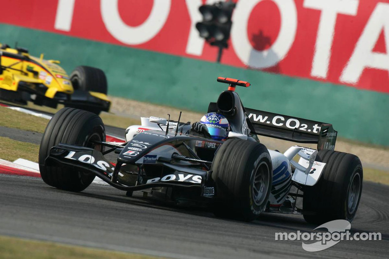 Sauber потеснила Minardi