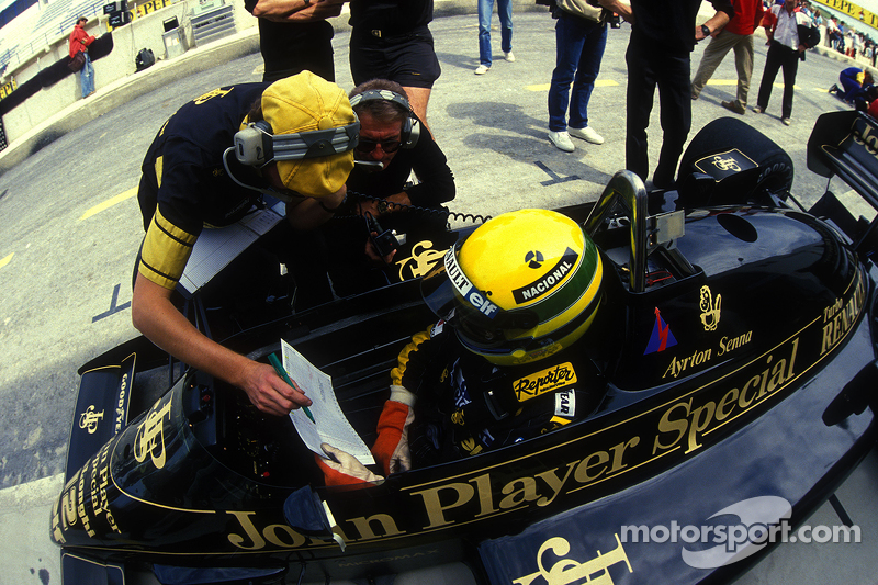 Ayrton Senna, Lotus with Gérard Ducarouge