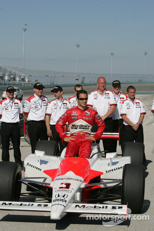 Le deuxième plus rapide des qualifications Helio Castroneves