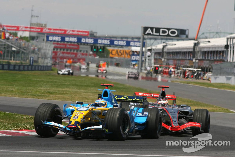 Fernando Alonso et Kimi Räikkönen