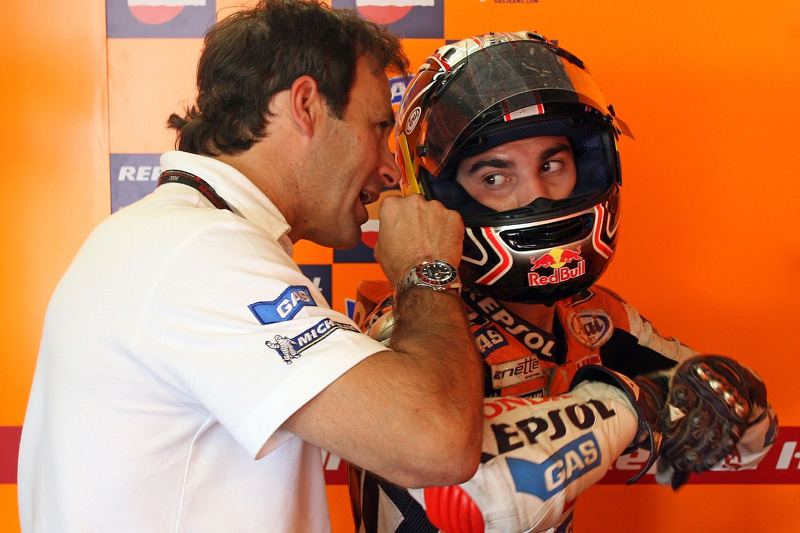 Alberto Puig et Dani Pedrosa